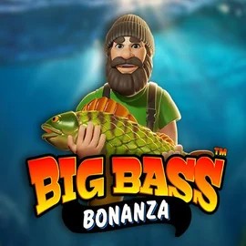 Big Bass Bonanza logo – Slots by Pragmatic Play at Pelikaani Casino