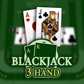 Blackjack 3H (Habanero) online game logo by Habanero on pelikaanicasinos.fi