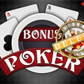 Bonus Poker Deluxe - 3 Hands slot logo by RTG (Reel Time Gaming) at Pelikaani Casino