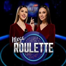 Mega Roulette slot visual from Pragmatic Play available on pelikaanicasinos.fi
