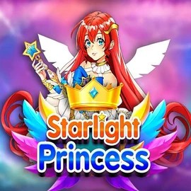 Starlight Princess slot logo by Pragmatic Play at Pelikaani Casino