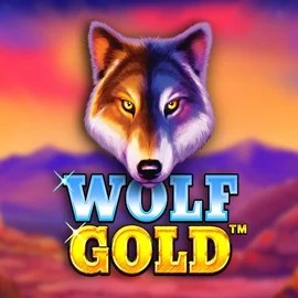 Wolf Gold logo – Slots by Pragmatic Play at Pelikaani Casino
